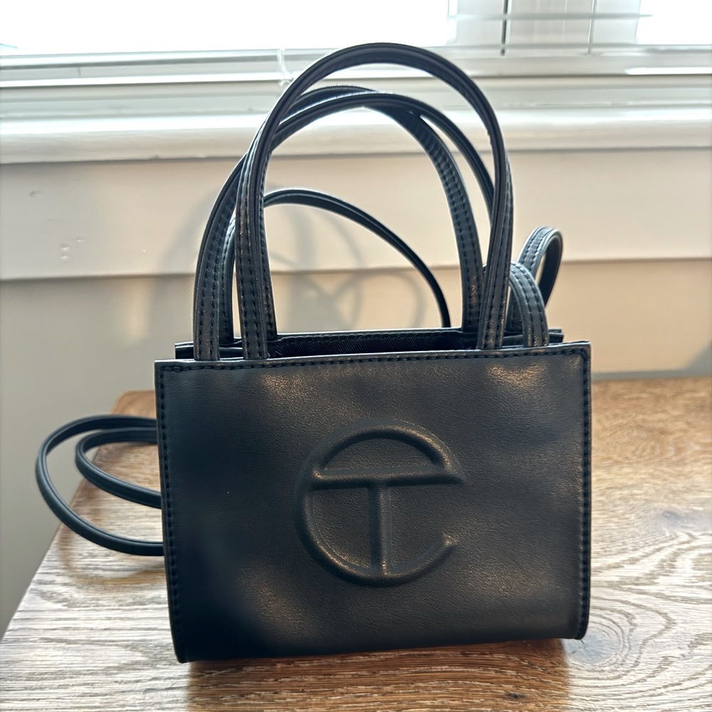 Black Small Telfar Shopping bag